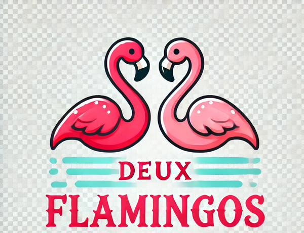 deux flamingos