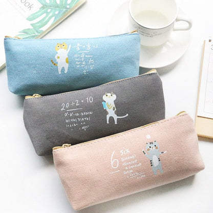 Newest Creative Pencil Case Cute kitten cat Pencil