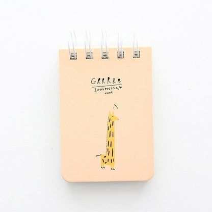 Newest Cute animal Notebooks Kawaii Coil Notepads