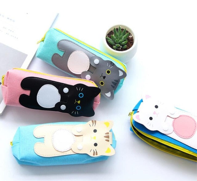 Pencil Case Pencil Bag Kawaii Cats Pencilcase