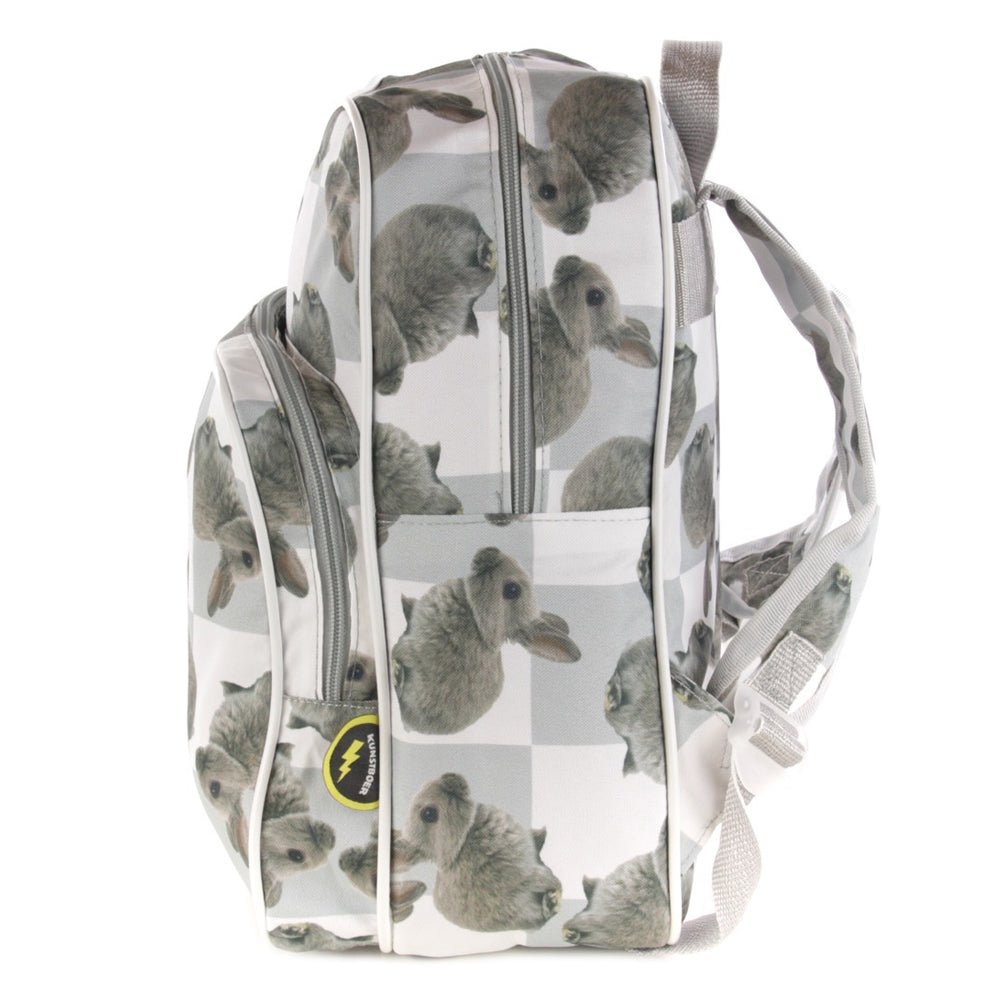 Backpack Grey Bunnies